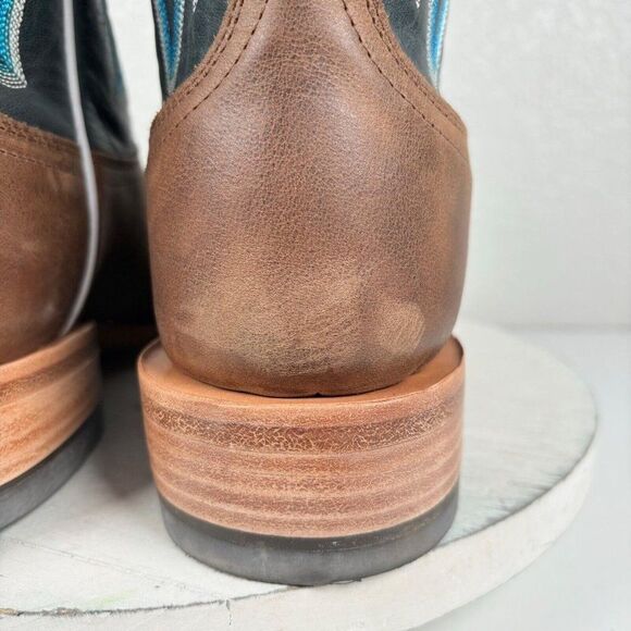 Lane Capitan Western Square Toe Men's Boots - Picture 4 of 12